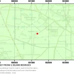 Geological map of the area around Washpit Farm. BGS © UKRI.