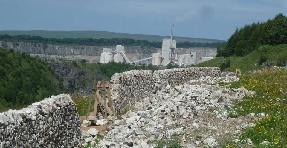 Limestone quarry, Buxton