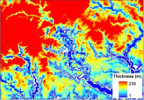 Superficial Thickness Model sample