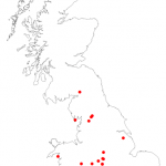 Vitrinite reflectance data map of the UK