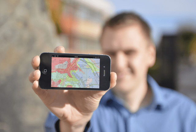 BGS iGeology app in action