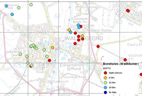 WellMaster Hydrogeological Database sample