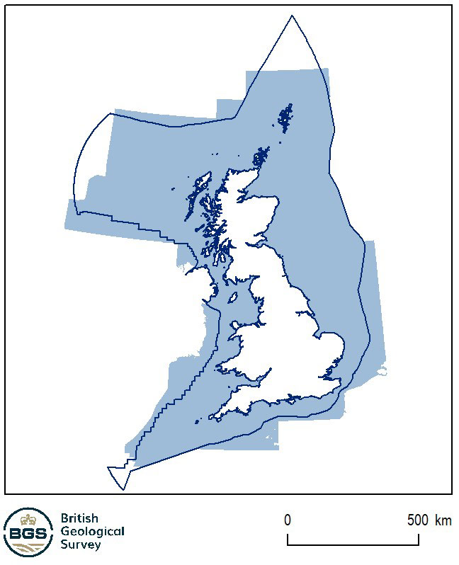 UK coverage of Marine Bedrock data