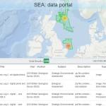 SEA Data Portal interface