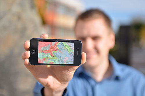 iGeology mobile app