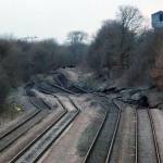 Photos of the Hatfield Colliery landslide, taken on the 23rd of February 2013.