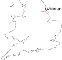 Aldbrough location map