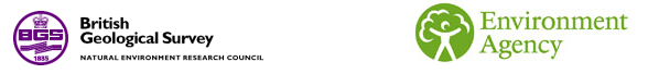 BGS and Environment Agency logos