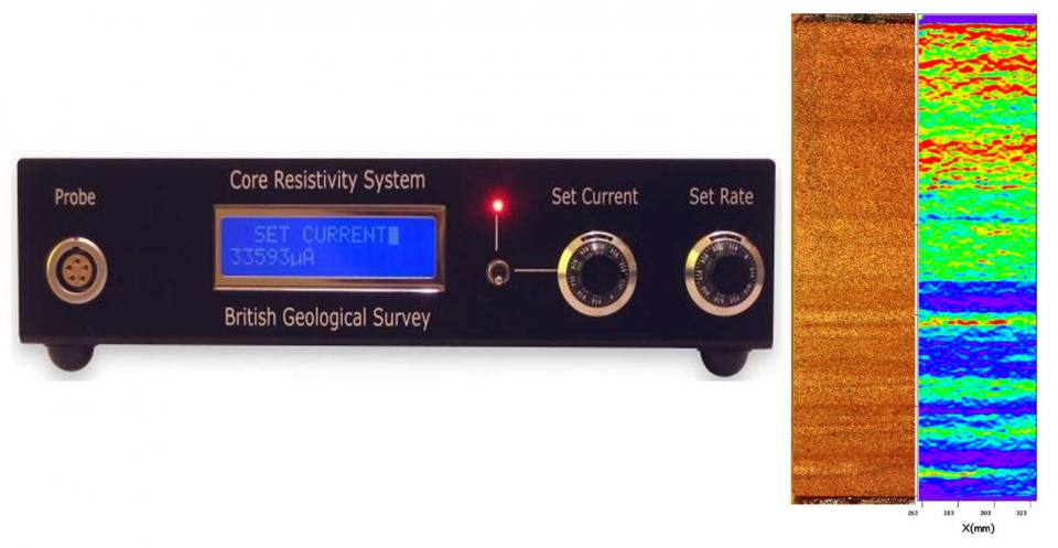 Core resistivity system