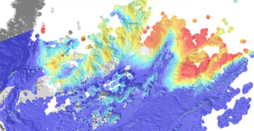 Glacier change model