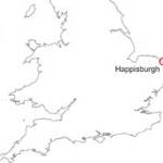 Happisburgh location map