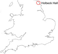 Holbeck Hall location map