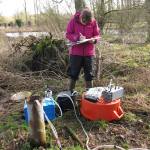 Monitoring of methane in groundwater.