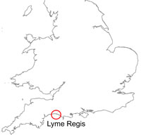 Lyme Regis location