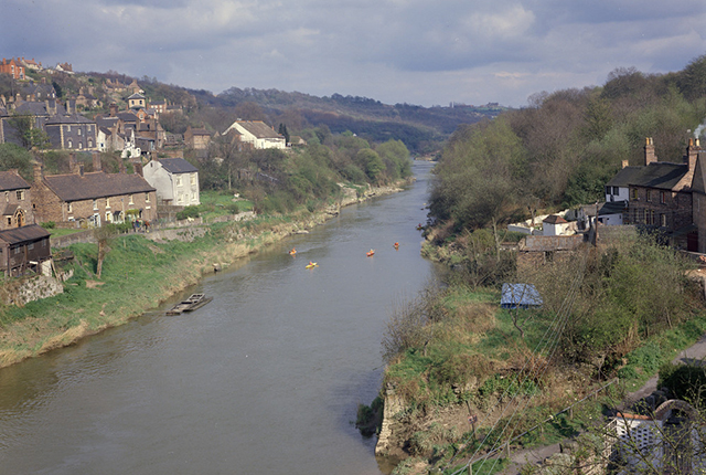 Ironbridge Gorge photograph taken in 1974 (BGS photo number P211697).