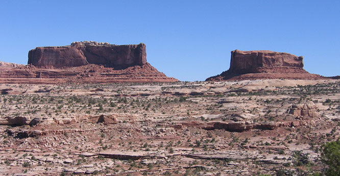 Utah Course, Monitor and Merrimac Butte area.