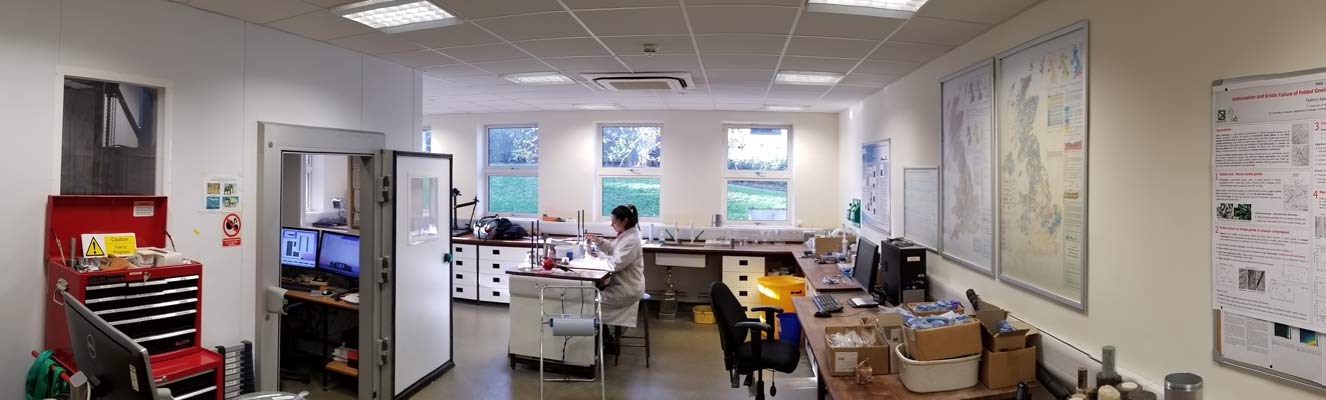 Rock mechanics and physics laboratory