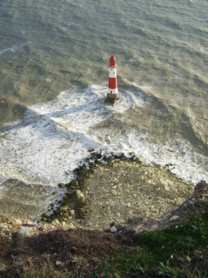 Beachy head lighthouse.