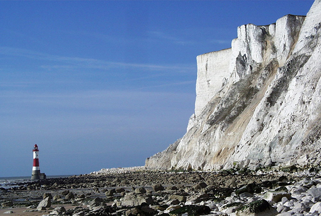 Cliffs and lighthouse at Beachy Head