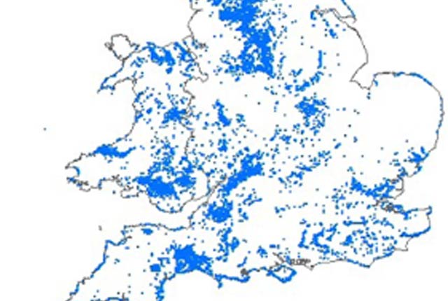 National Landslide Database coverage