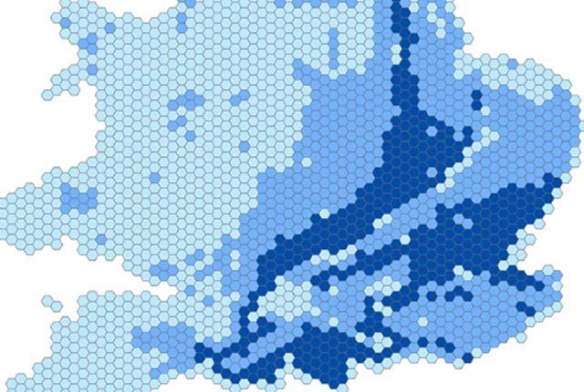 GeoSure 5km hex grid
