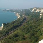 Figure 1 The Folkestone Warren Landslide (Photograph taken September 2002