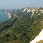 The Folkestone Warren Landslide (Photograph taken September 2002).