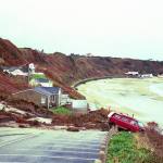 The 2001 Nefyn landslide.