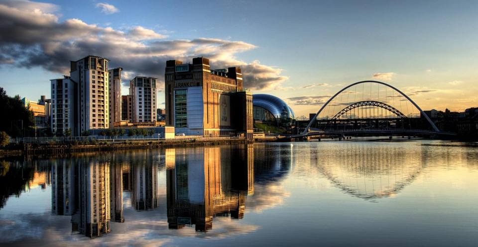 Newcastle Quayside by Wilka Hudson