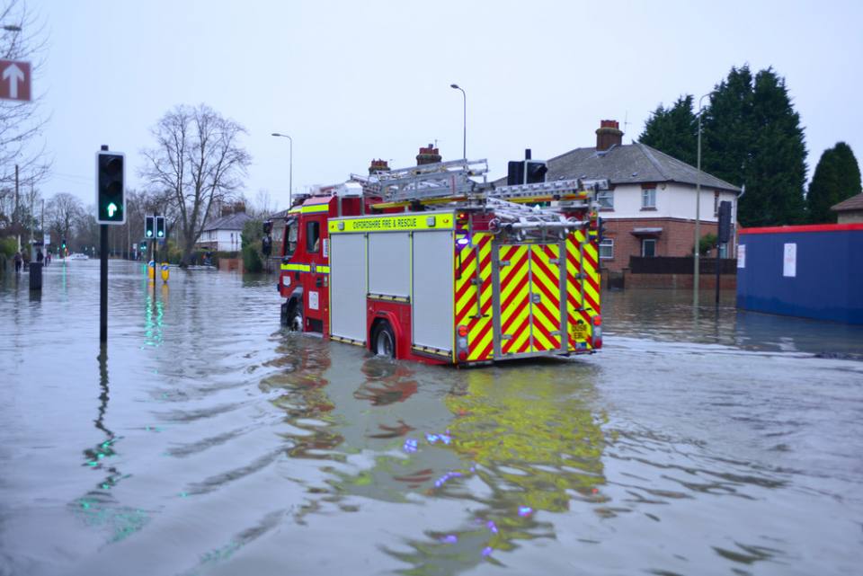 Climate change brings with it an increase in flooding events in the UK.