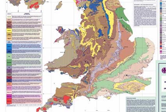 Engineering Geology Bedrock Map