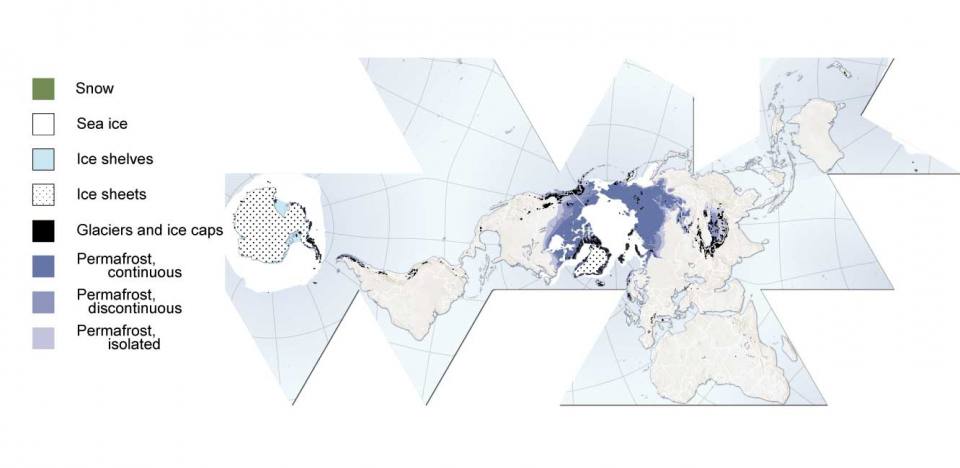 the Cryosphere world map https://www.grida.no/resources/5279