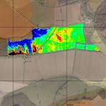 EM survey of a landlide in Yorkshire, UK.