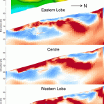 Separate inversions of 2D electrical resistivity and seismic data.