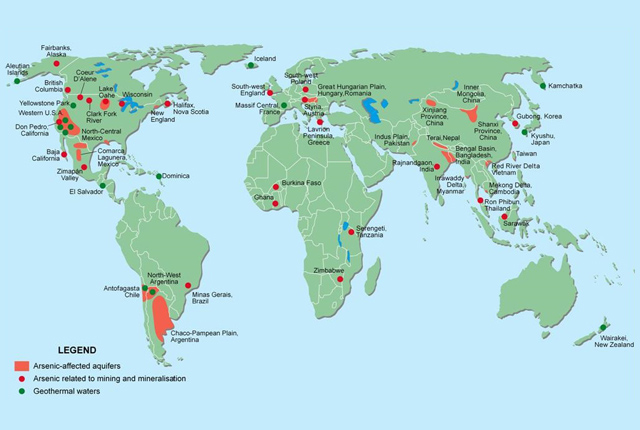 arsenic map