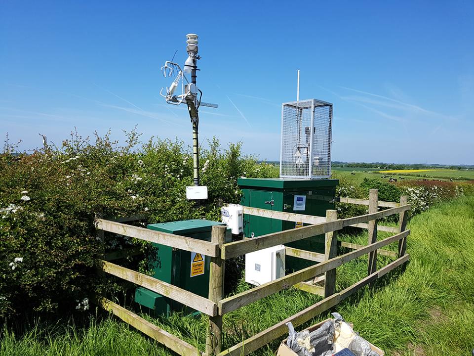 Eddy Covariance installation.