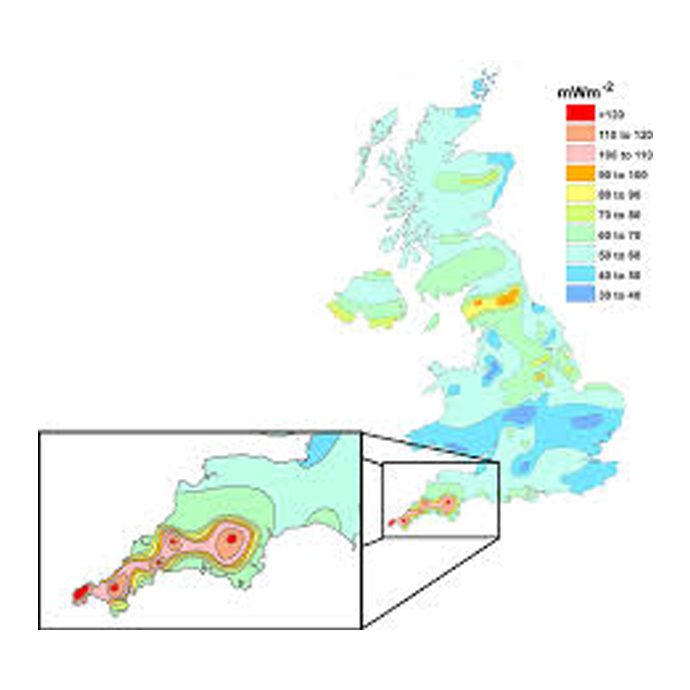 Sub-surface heat flow