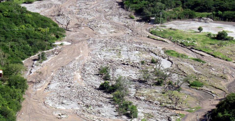 Lahar (mudflow), Montserrat