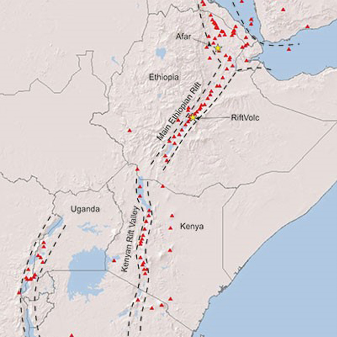 Rift Valley Map World