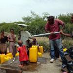 A community in Ethiopia accessing groundwater. British Geological Survey©UKRI