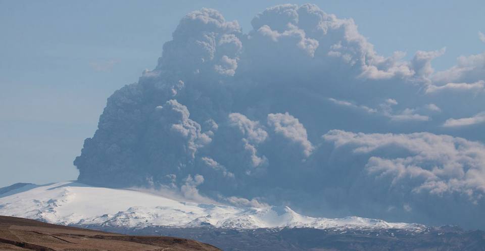 Eyjafjallajokull volcano