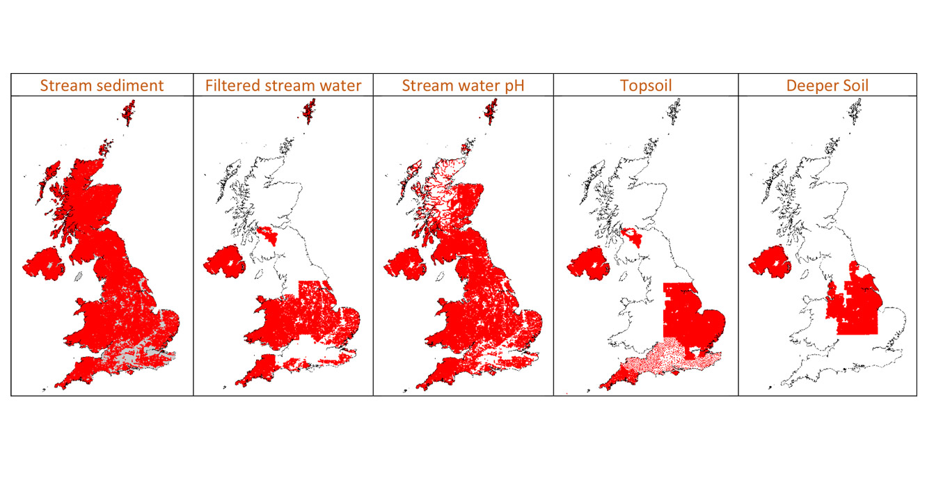 Geochemistry of Surface Water and Stream Sediments from the Upper