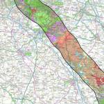 Geochemical domains along part of HS2