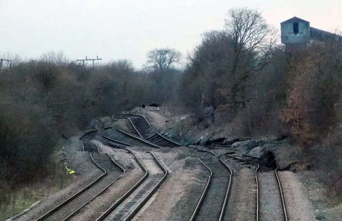 Hatfield Colliery landslide