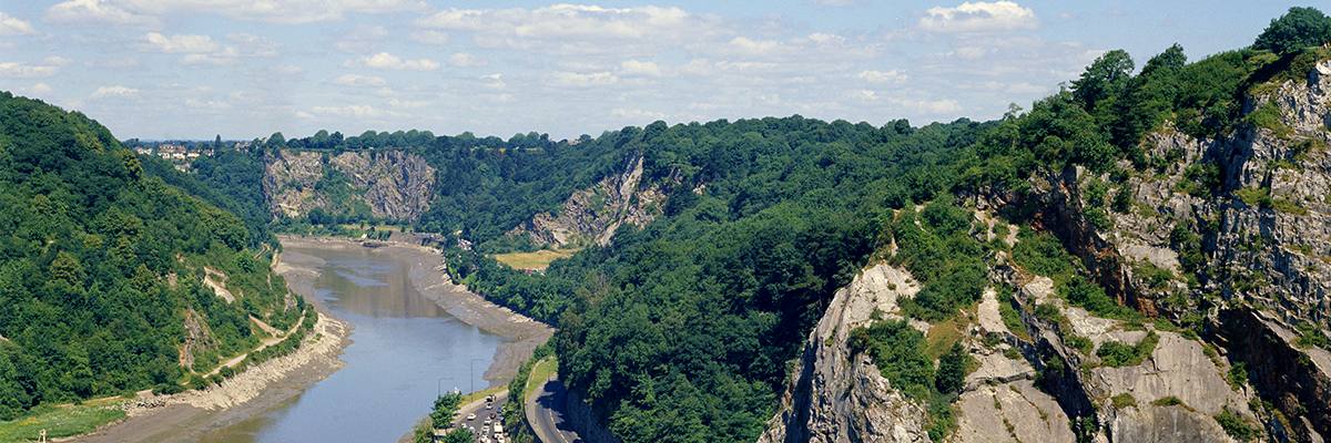 Avon Gorge at Clifton. Looking north.