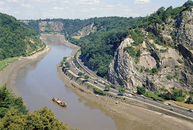 Avon Gorge at Clifton. Looking north.