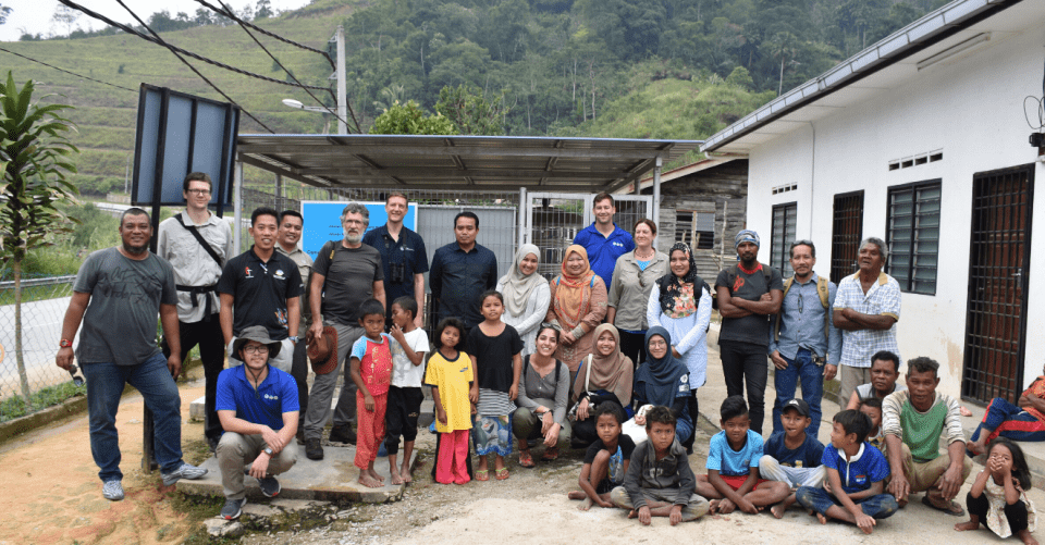 Participants of the Malaysian ODA Geological Ground Mapping visit, Sungai Tiang