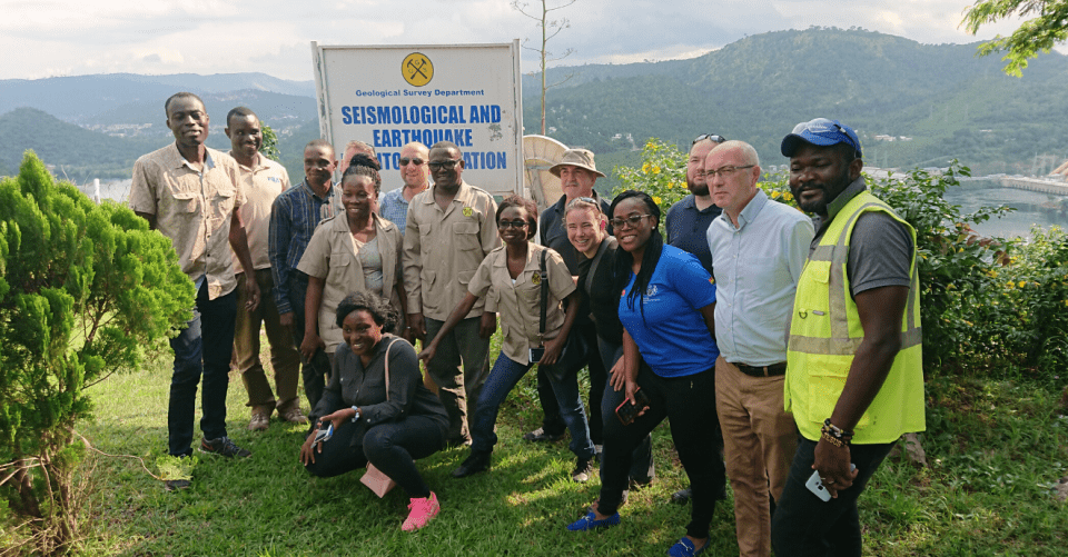 BGS and Ghanaian staff team photo