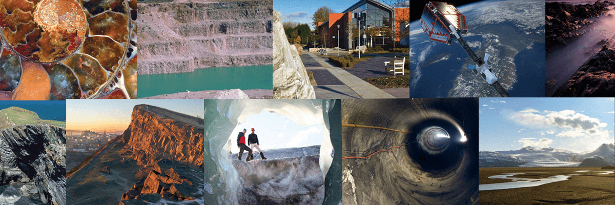 Collage of BGS annual reports through the years