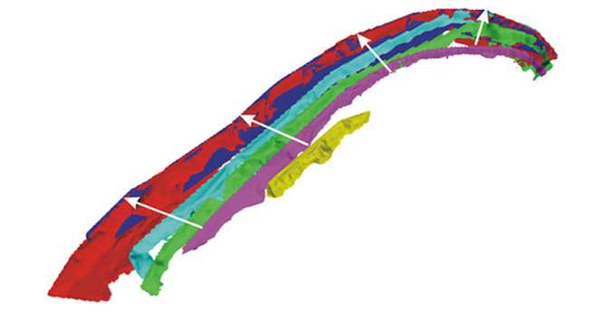 Laser scan model Happisburgh